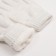Gloves female two -layer minku plain, size 6.5, white color
