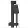 The shower system Rush Thira TR3635-60Black, one-leaf, tropical shower, watering can