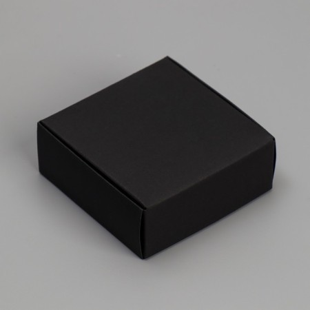Box for jewelry, packaging, “black”, 7.5 x 7.5 x 3 cm-1