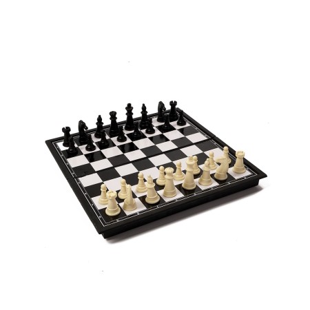 Chess 26 x 26 cm, King H-4.6 cm, d-1.9 cm, plastic board and figures