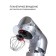Mixer JVC JK-MX402, Planetarny, 1300W, 6 speeds, 3 nozzles, 4 l, silver color