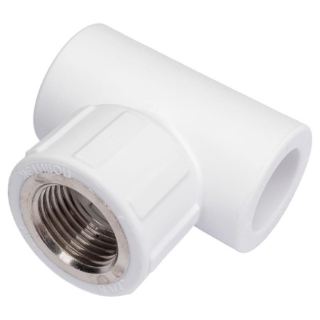 The Politekus tee, polypropylene, d = 20 mm x 1/2 ", internal thread-1