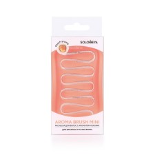 Мини-расчёска для сухих и влажных волос Solomeya, с ароматом персика мини