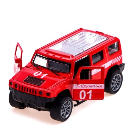 A set of metal "special services", 4 pieces, 1:48, inertia, doors open-3