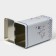 Bank for bulk products "geese", 2.7 l, 13.5 x 9.5 x 21.5 cm, tin, white color in peas