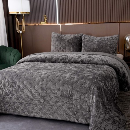 Set: cover 240x260 cm, pillowcase 50x70 cm - 2 pcs, color Stone-1