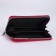 Women's wallet, lightning department, raspberry color