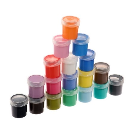 Acrylic paint, set of 18 colors x 20 ml, calligrata artistic, frost -resistant, in a cardboard box-2