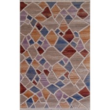 Rectangular carpet Karmen Hali Rim, size 285x400 cm, color Brown/Brown