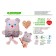 Developing toy with cherry bones “Baby Bear. Dr. Myakish "