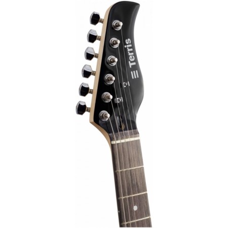 Terris TSS-139 BK electrihitara, Super Strand, HSH, Black Color-3