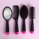 Set of hairdresser, 4 objects, color mix