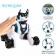 Robot dog Stunt, on the control panel, interactive: sound, light, on the battery, white