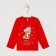 Longslit for the boy "Tiger", the color is red, height 68 cm