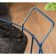 Infinity basket, metal, 46.3x36.9x40.6 cm, blue color