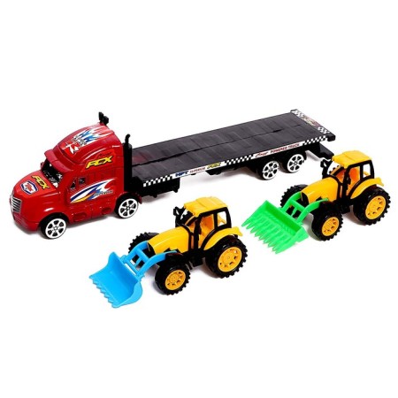 Truck inertial "Avtobos", with tractors, mix-5