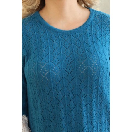 Women's dress, size 56, blue color-1