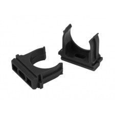 Clips Era Clip-25-b for pipe black d25 mm