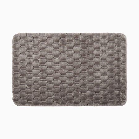 Bathroom mat Ethel "Rombs", col. light gray, 50x80 cm