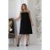 Female dress, size 52, black color
