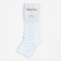 Women's socks, white color, size 23-25