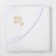 A pole towel for baptism with embroidery, size 100x100 cm, white color K40/1