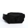 Bag on one shoulder with a zipper, 3 outer pockets, black color