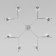 EUROSVET PRISM ceiling lamp 60143/8, E14, 8x60W, 900x900x680 mm, chromium color