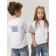 T -shirt Children's Amarobaby Stripe, height 116 cm, white color