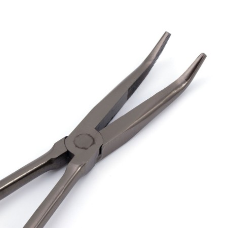 Fisheries elongated curved curved bent namazu Pro Bent Nose Pliers, L = 290 mm-3