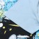 Set for a boy (T -shirt/shorts), Blue/Indigo color, height 104 cm