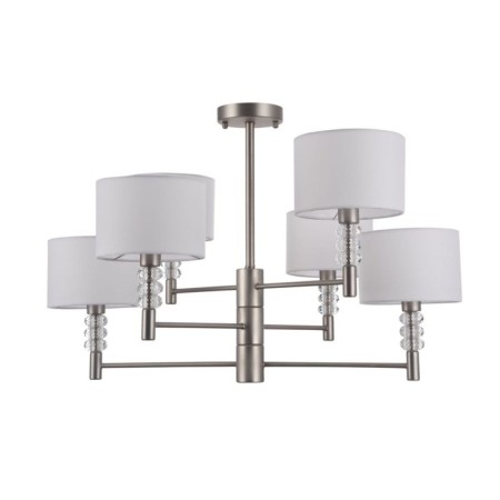 Chandelier Maytoni Mod527PL-06N, 6HE14, 40W, 74x74x49 cm, Nickel color-1