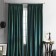 Set of curtains "velvet", size 2x145x270 cm, turquoise color