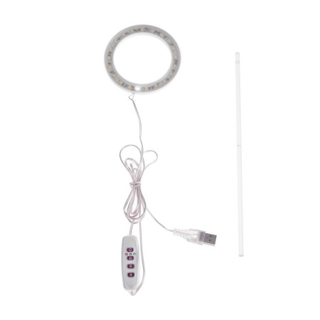 LED phytosvetnel, 2 watts, 5 c, in a pot, USB, full spectral, 1 circle-1