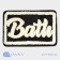Savanna "Bath" house, 40 × 60 cm, black color