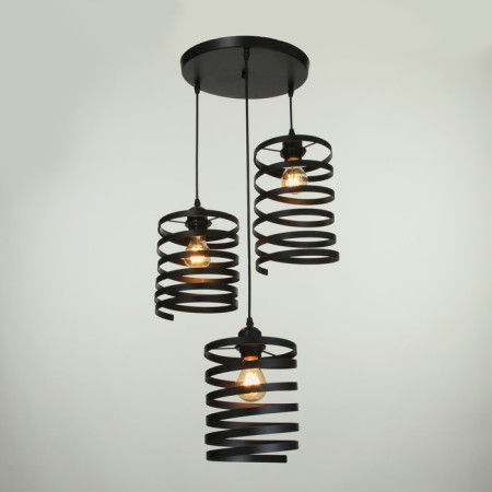 Lamp Bayerlux 2462/3 E27 40W Black 54x54x78 cm-1