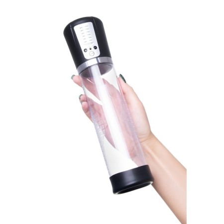 Automatic pump for the penis Sexus Men Expert Sigurd, ABS plastic, black, 29 cm-3
