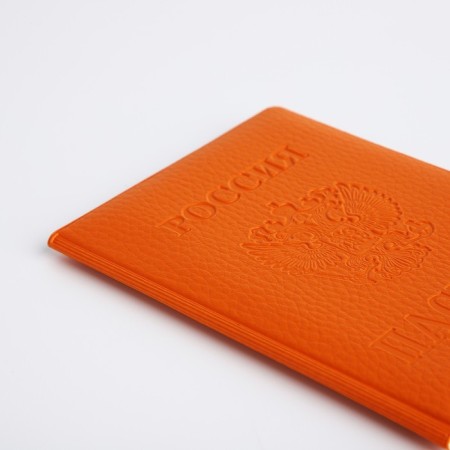 Passport cover, orange color-3