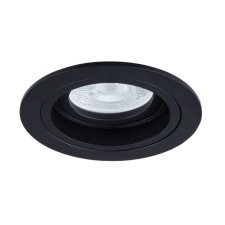 Точечный встраиваемый светильник Arte Lamp Tarf A2177PL-1BK, GU10, 35 Вт, 9.2х9.2х2.5 см, чёрный