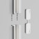 Direct power connector for the built-in track system Technical Tra084C-W-2, 12x2.5x2 cm, white color