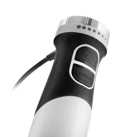 Submarine blender Brayer 1242br, 800 watts, stainless blades, 2 speeds, 2 nozzles, white-8