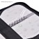 Penal 3 sections, tab inside, 140 x 210 x 40 mm, fabric, calligrata top block "Leo"