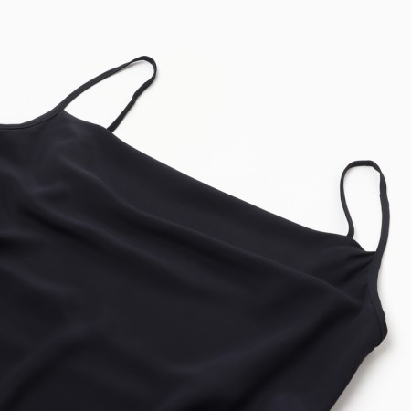 Women's dress Midy Minaku: Casual Collection Black Black, Rr. 46-6