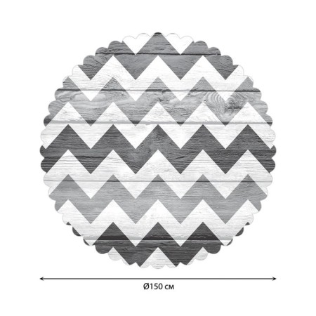 The tablecloth on the table "Business zigzag", round, Saten, d = 150 cm-1