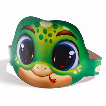 New Year! Carnival set "Snake for luck" (rim+ butterfly)-4