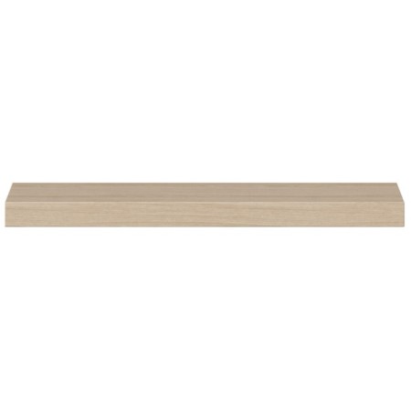 Wall -mounted shelf “FOROR 1.6”, 600 × 250 × 37 mm, vestiburates, white oak color-2