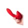 Unrealistic vibrator Sense Max, silicone, red, 16 cm