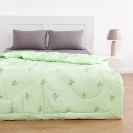 Bamboo blanket 220x205 cm, polyester fiber 200 g/m, PE 100%
