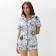 Women's pajamas (shirt and shorts) KAFTAN MAGIC NIGHT size 40-42, blue color