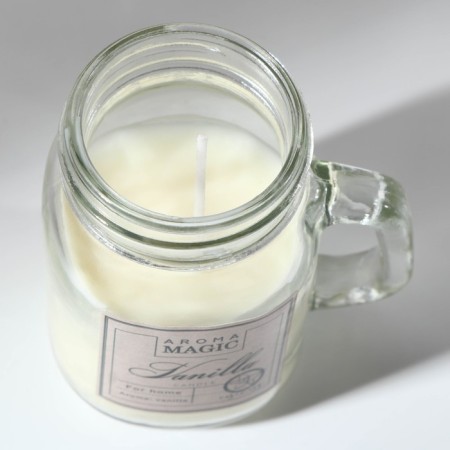 Ароматическая свеча «Vanilla», аромат ваниль, 7 х 8,5 х 5 см.-4